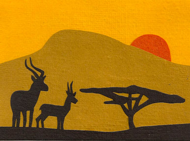 Sunset Antelopes