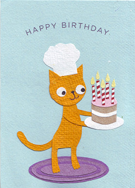 Cat Baker Birthday