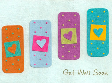 Get Well Bandages-Plasters