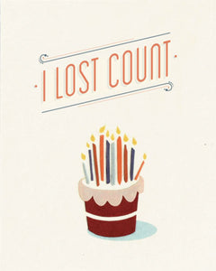 Lost Count Birthday