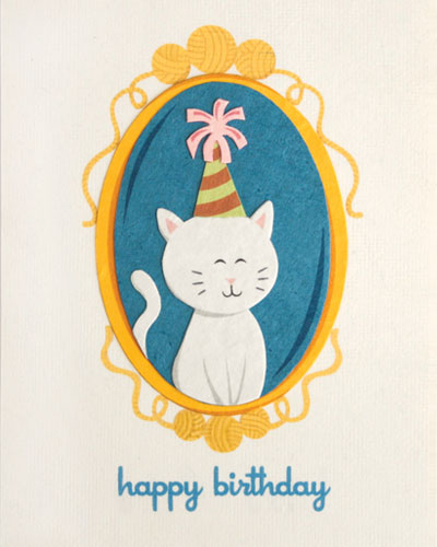 Fancy Cat Birthday