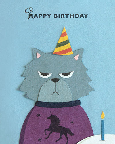 grumpy cat birthday card