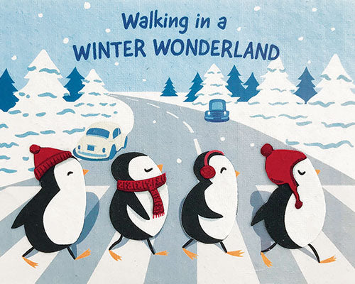 Winter Wonderland Wrapping Paper - Wanderlust Reads