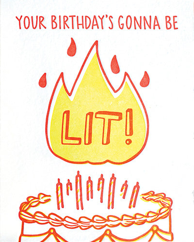 Lit Birthday