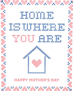 Cross Stitch Mother's Day